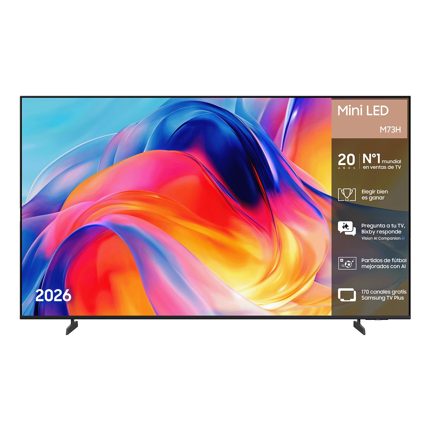 Televisão Samsung TV 85" TU85M73H UHD MINILED SMARTTV 120HZ